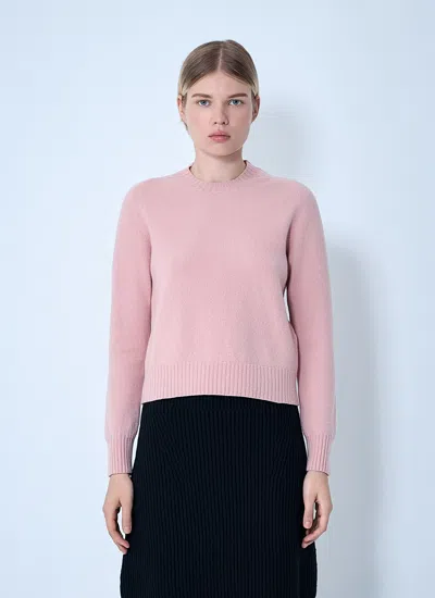 Jil Sander Women Wool Sweater In Pink