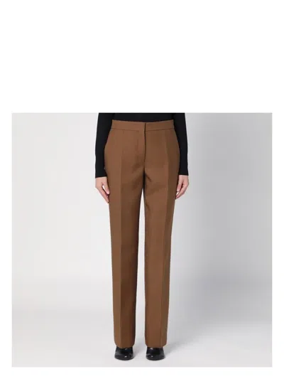 JIL SANDER WOMEN'S WOOL TROUSERS