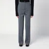 Jil Sander Tailored Wool Slim Pants In Grey