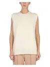 Shop Jil Sander Women's Wool Vest In Ivory