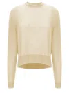 Jil Sander Wool And Cashmere Blend Sweater In Yellow