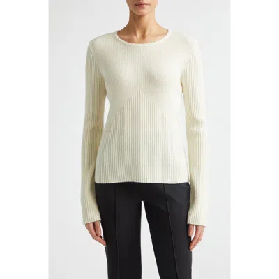 Jil Sander Wool & Cashmere Sweater In Orange