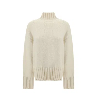 JIL SANDER WOOL AND SILK SWEATER