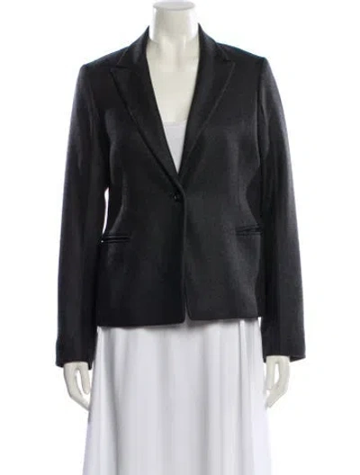 Pre-owned Jil Sander Wool Blazer In Black