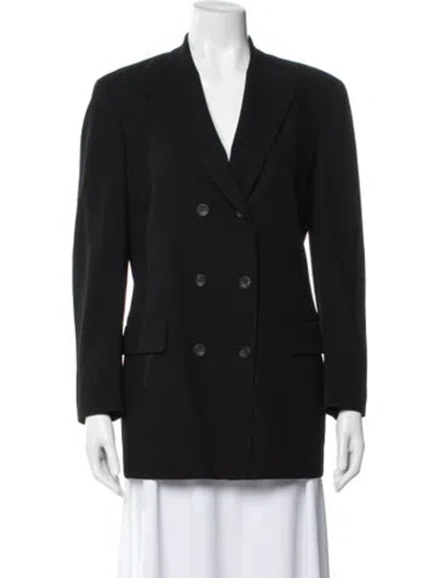Pre-owned Jil Sander Wool Blazer In Black