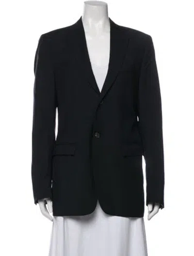 Pre-owned Jil Sander Wool Blazer In Black