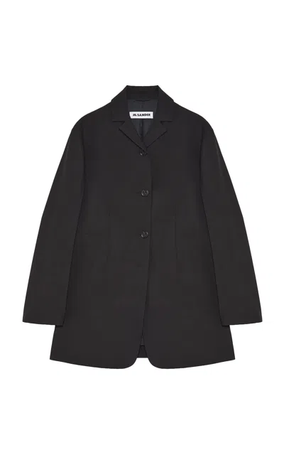 Jil Sander Wool Blazer In Black