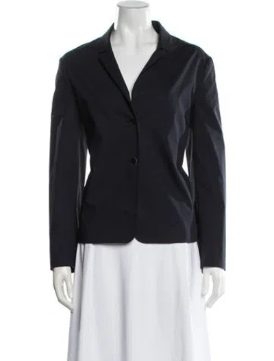 Pre-owned Jil Sander Wool Blazer In Blue