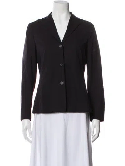 Pre-owned Jil Sander Wool Blazer In Gray