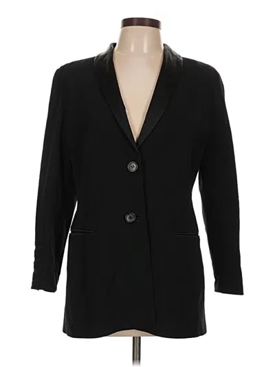 Pre-owned Jil Sander Wool Blazer Jacket In Black