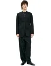 Jil Sander Wool Blazer With One Button In Black