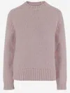 Jil Sander Wool Blend Crew Neck Sweater