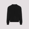 Jil Sander Wool-blend Pullover Sweater For Men In Black
