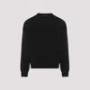 Jil Sander Crew-neck Wool Jumper In Black