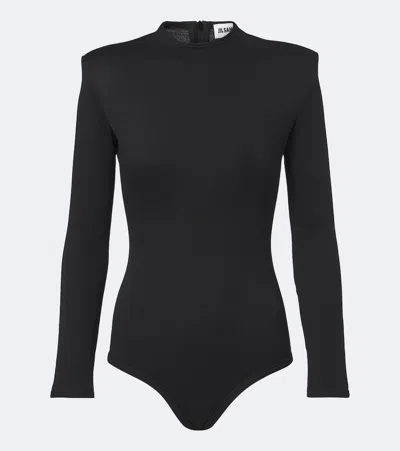 Jil Sander Wool Body Suit In Black