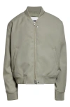 JIL SANDER WOOL BOMBER JACKET