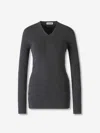 Jil Sander Wool Button Sweater