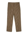 Jil Sander Wool Canvas Tailored Trousers