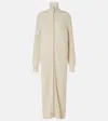 Jil Sander Wool Cardigan In White