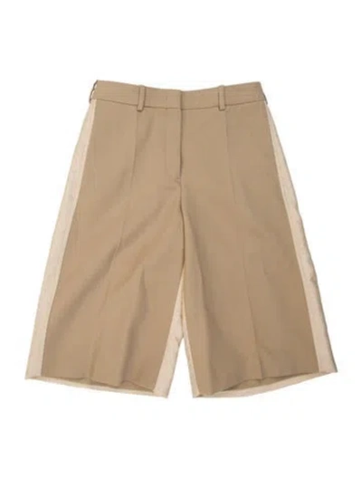 Pre-owned Jil Sander Wool Chino Shorts In Neutral