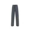 Jil Sander Press Crease Tailored Trousers In Gray