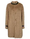 Jil Sander Wool Coat In Neutral