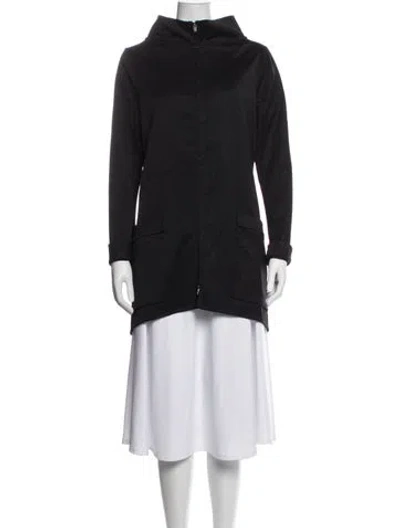 Pre-owned Jil Sander Wool Coat In Black
