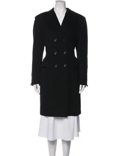 Pre-owned Jil Sander Wool Coat In Black