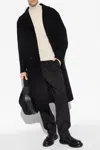 Jil Sander Coat In Black