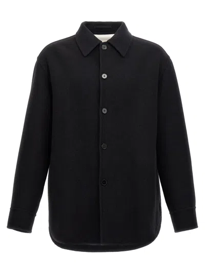 JIL SANDER WOOL COAT COATS, TRENCH COATS