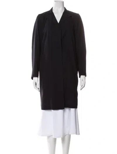 Pre-owned Jil Sander Wool Coat In Gray