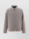 Jil Sander Wool Coat With Collared Design And Front Pocket