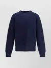 Jil Sander Crew-neck Pullover Jumper In Blue