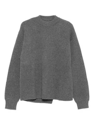 JIL SANDER WOOL CREWNECK JUMPER