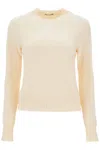Jil Sander Women's Wool Pullover Sweater In Natural