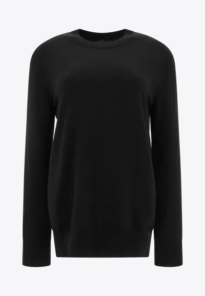 JIL SANDER WOOL CREWNECK SWEATER