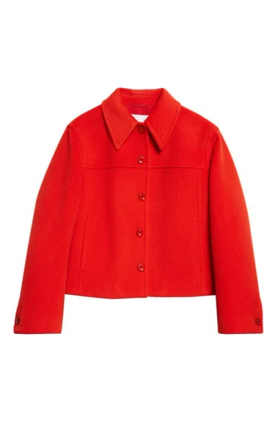 JIL SANDER JIL SANDER WOOL CROP JACKET