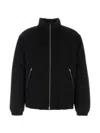 Jil Sander Long-sleeve Down Jacket In Black
