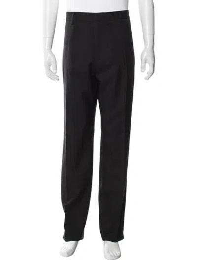Pre-owned Jil Sander Wool Dress Pants In Black