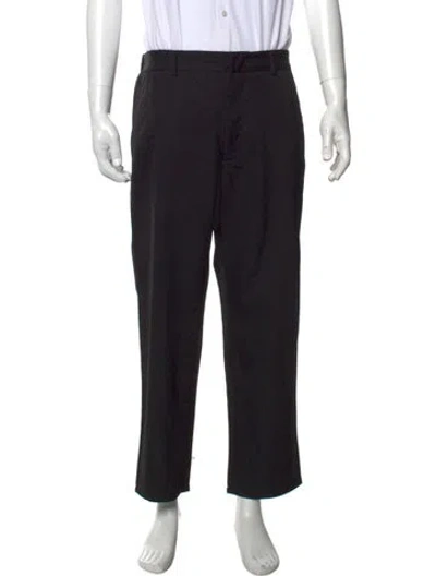 Pre-owned Jil Sander Wool Dress Pants In Black