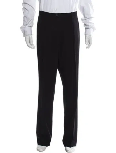 Pre-owned Jil Sander Wool Dress Pants In Gray