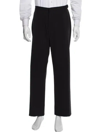 Pre-owned Jil Sander Wool Dress Pants In Gray