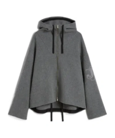 JIL SANDER WOOL FELT-FINISH JACKET
