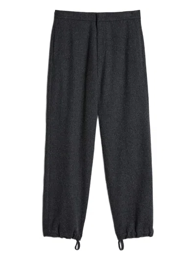 Jil Sander Wool Flannel Trousers