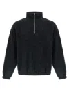 Jil Sander Slate Wool-blend Sweatshirt For Men In Gray