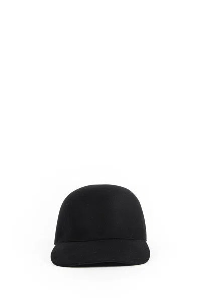 Jil Sander Wool Hat In Gold
