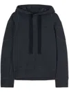 Jil Sander Wool Hoodie In Grey