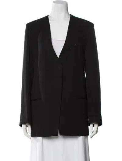 Pre-owned Jil Sander Wool Jacket In Black