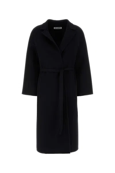 Jil Sander Wool Jacket In Black