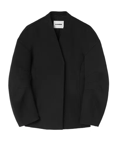 JIL SANDER JIL SANDER OVERSIZE SLEEVED JACKET
